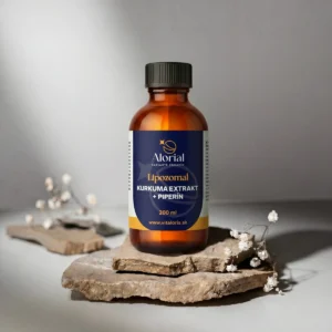Alorial Lipozomal Kurkuma extrakt + Piperín (200 ml)