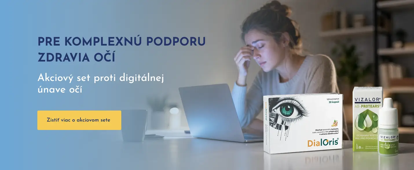 Komplexná podpora zdravia očí