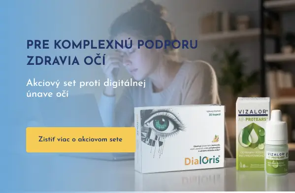 Komplexná podpora zdravia očí