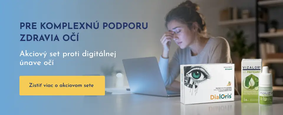 Komplexná podpora zdravia očí