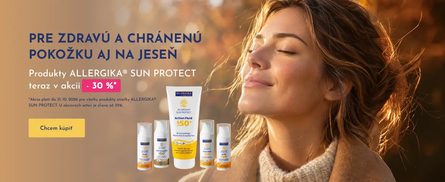 Allergika Sun Protect 30% zľava