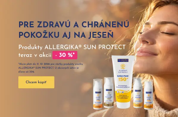 Allergika Sun Protect 30% zľava