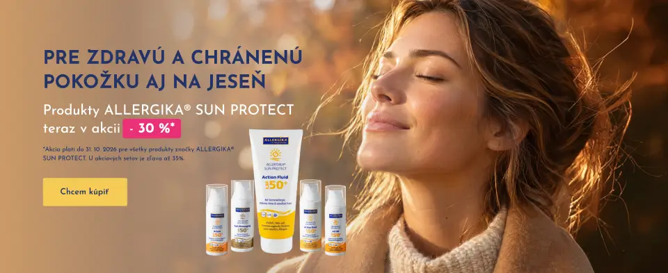 Allergika Sun Protect 30% zľava